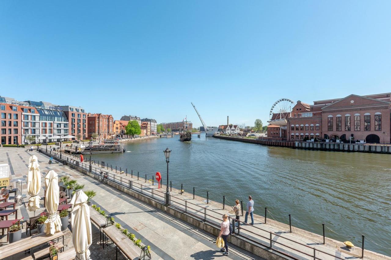 Symfonia Amazing River View Apartment By Downtown Apartments グダニスク エクステリア 写真