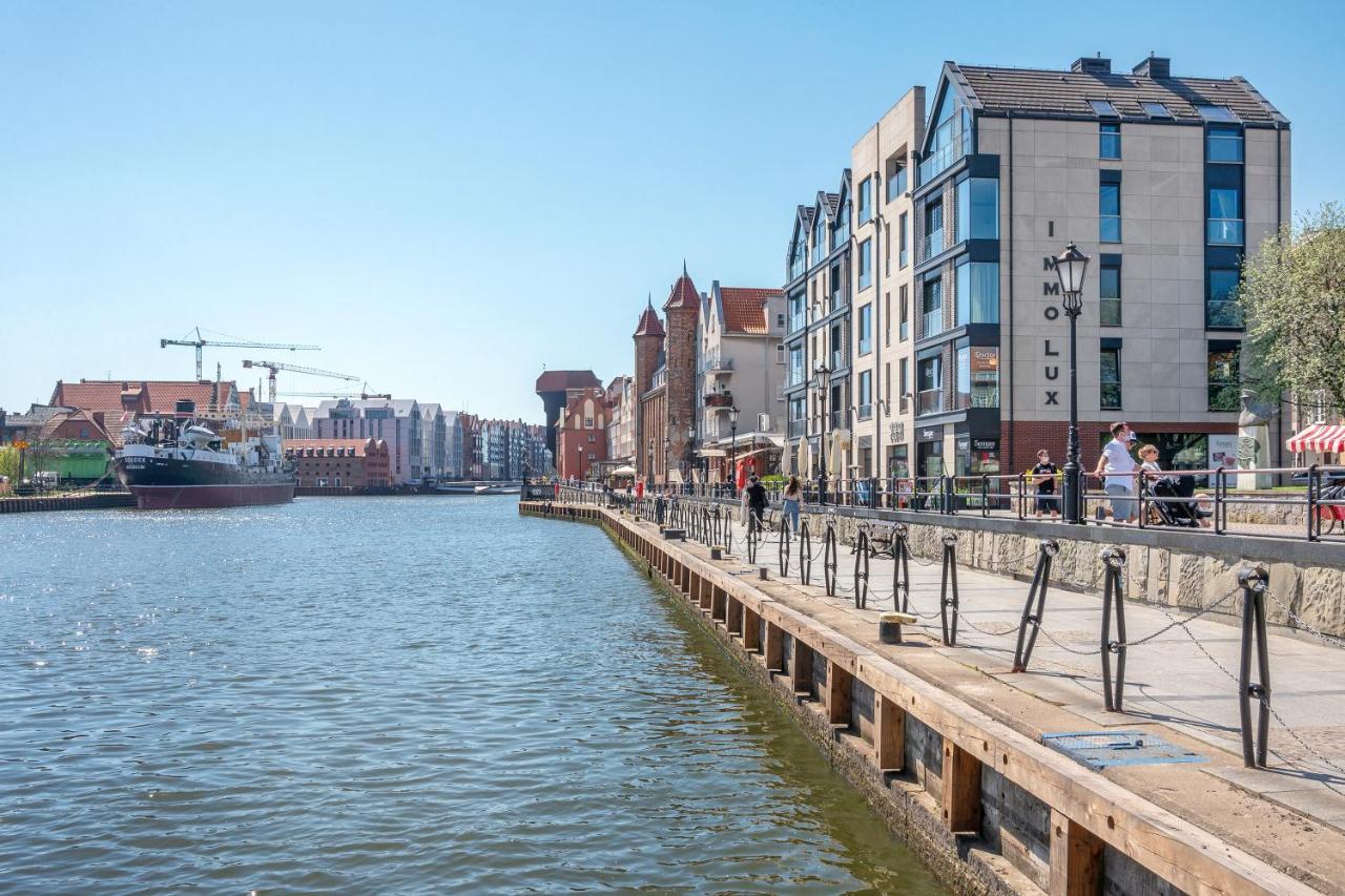 Symfonia Amazing River View Apartment By Downtown Apartments グダニスク エクステリア 写真